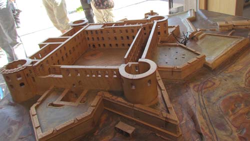 Modell Borgholms slott